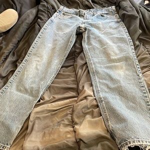 Mens Carhartt jeans-distressed size 34X32 relaxed fit